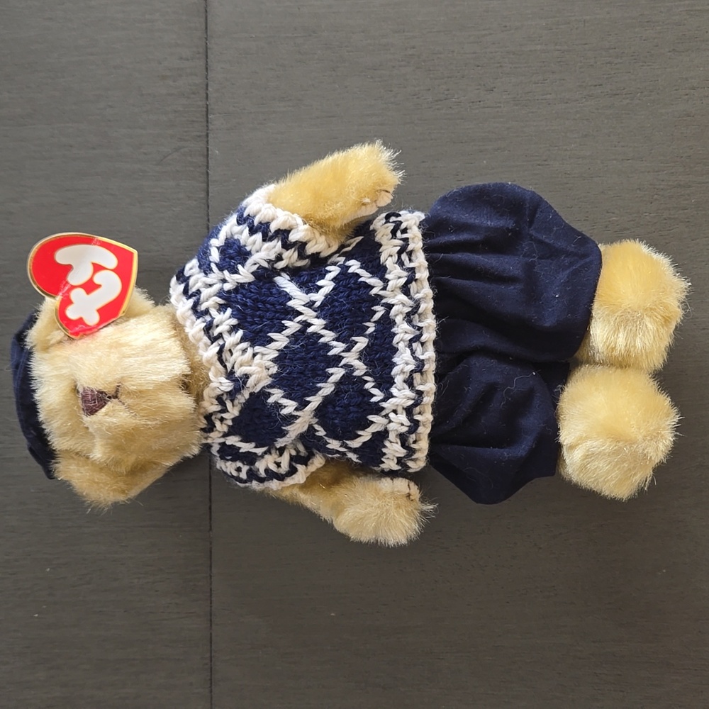 TY Jointed Golfer Teddy Bear, Mulligan